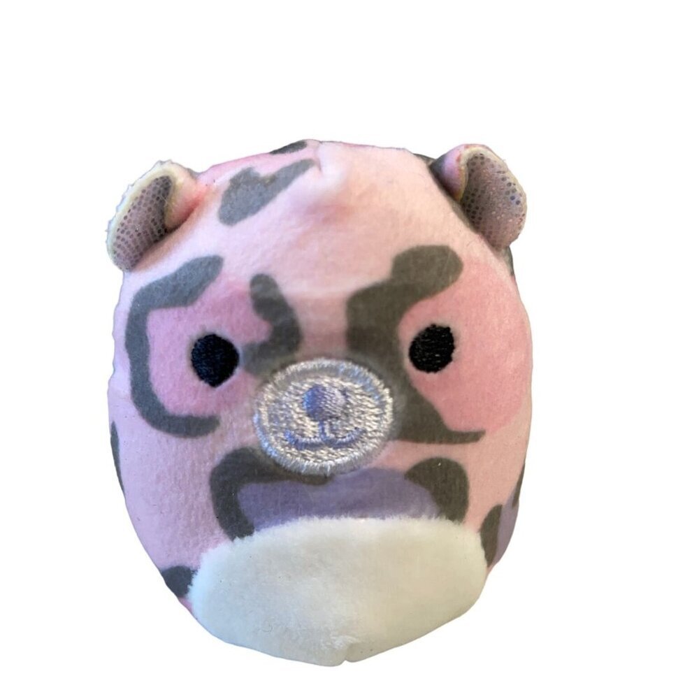 Squishmallows‎ 3.5" Camo Cow or Pink Snow Leopard Plush Toy